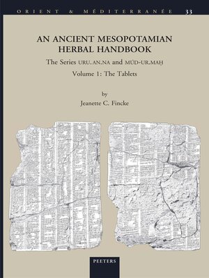 cover image of An Ancient Mesopotamian Herbal Handbook